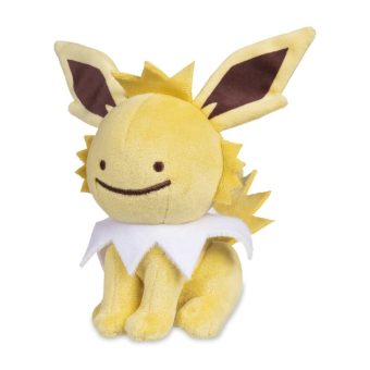 Officiële Pokemon center knuffel ditto transform Jolteon +/- 18cm